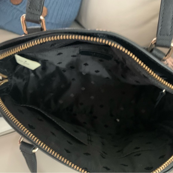 Kate Spade Black and Pink Floral Satchel - Picture 3 of 3